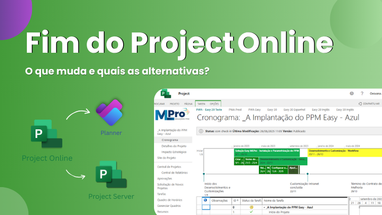 Fim do Project Online