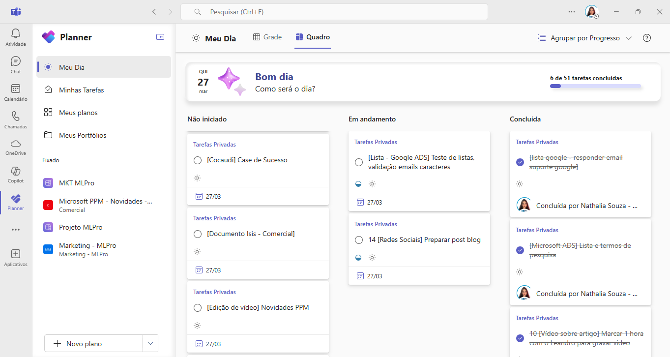 MLPro - PPM e EPM (Project Server e Project Online)
