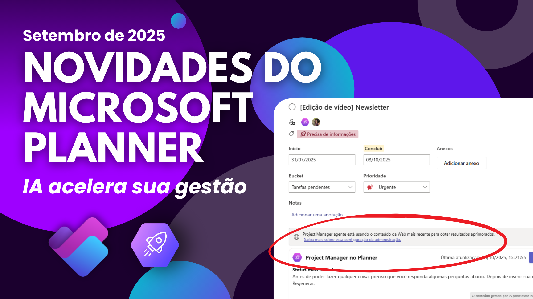 Novidades do Microsoft Planner - Outubro 2025 Novidades do Microsoft Planner - Outubro 2025