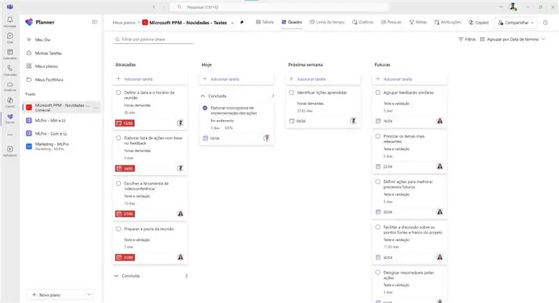 MLPro - PPM e EPM (Project Server e Project Online)