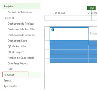 Recursos menu