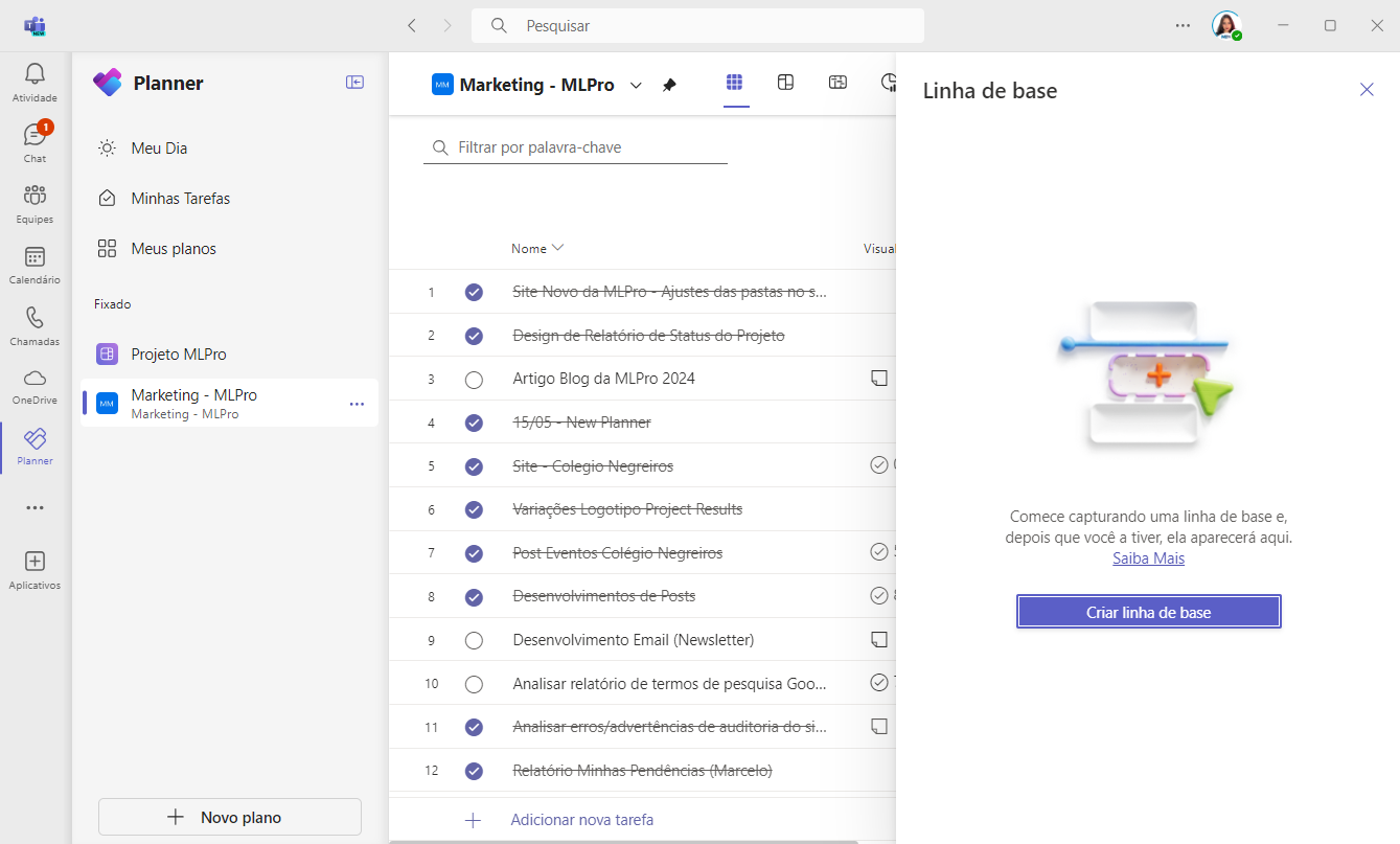 Latência em Dependências de Tarefas no Microsoft Planner