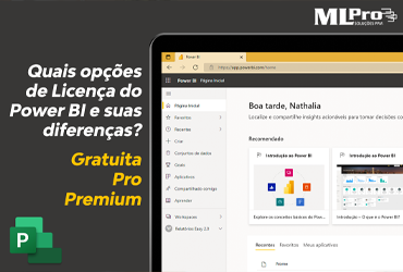 Quais opções de licença do Power BI e suas diferenças