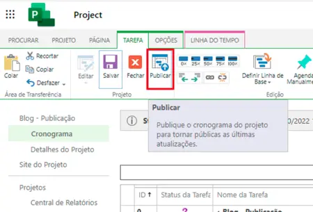 Como publicar um projeto no PWA