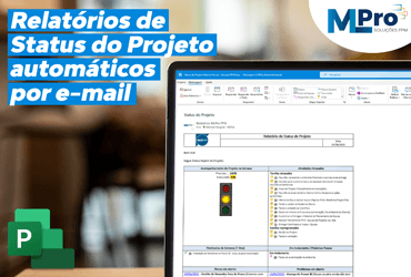 Relatórios de status do projeto automáticos por e-mail