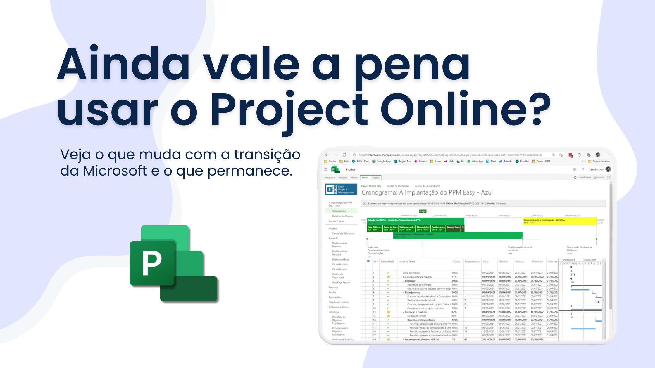 Ainda vale pena usar o Project Online